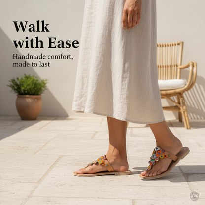 Simba Beaded Sandals
